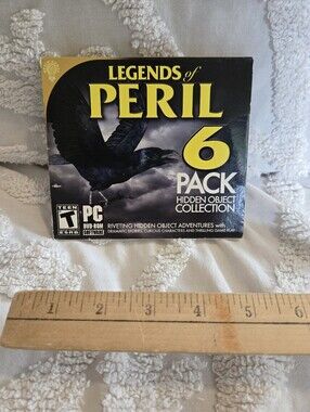 Legends of Peril 6-Pack Hidden Object Collection PC Game NIP